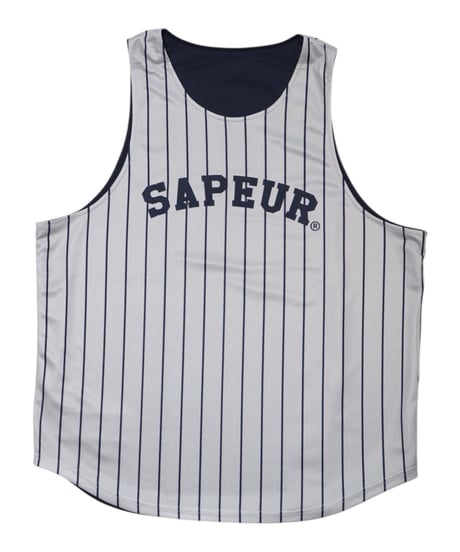 【A0026-239】 ■RV DRY BASIC TANK ■ネイビー/ストライプ