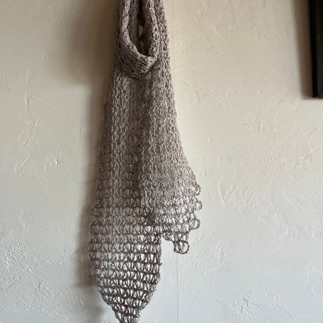 ハマナカ洗えるリネンで編むLinaria Scarf-編み図データのみ-