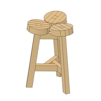 Stool 3D Model