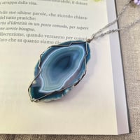 mare/マーレ　海の雫　ブルーメノウペンダント
