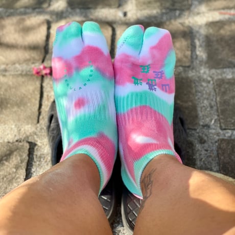 Tie Dye Ankle Socks