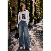 1950s フォトプリント ロングスリーブTシャツ