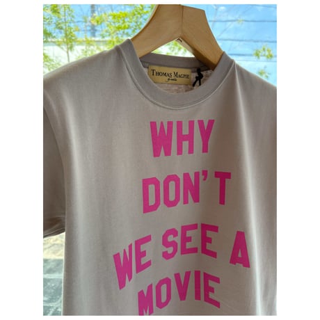 【THOMAS MAGPIE】メッセージプリント Tシャツ