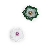 BUBBLE FLORAL RING (COLOR)
