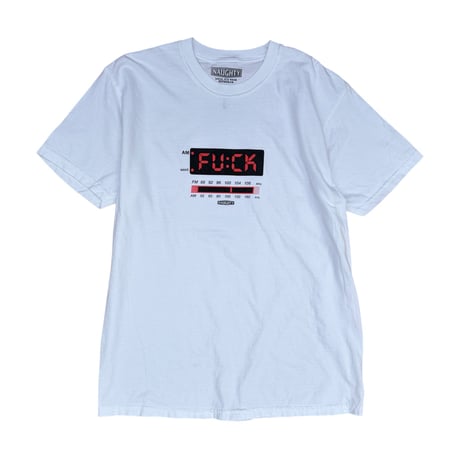 ALARM CLOCK S/S Tee(WHT)