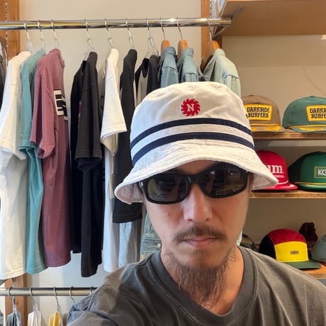 STP BUCKET HAT(WHT)