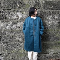 tita モヘアシャギーコクーンコート