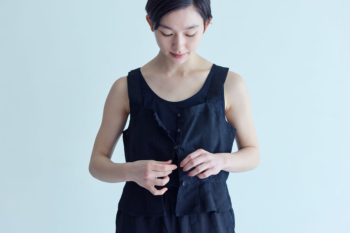 fog linen work メアリートップ | pivoine