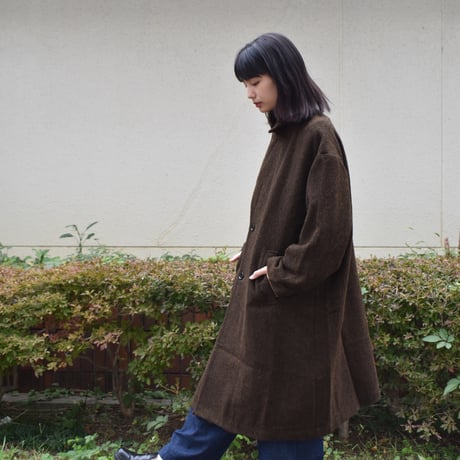 UNIVERSAL TISSU オリジナルヘリンボンオーパーピーコート