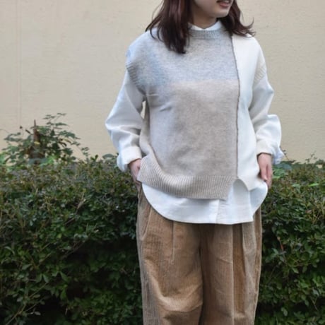 DAYS LAMS WOOL クレリックベスト