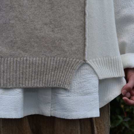 DAYS LAMS WOOL クレリックベスト