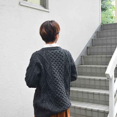 ARAN WOOLLEN MILLS アイリッシュウールカーディガン