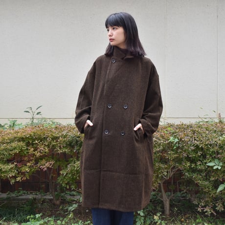 UNIVERSAL TISSU オリジナルヘリンボンオーパーピーコート