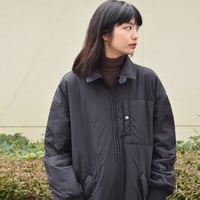 UNIVERSAL TISSU ナイロンキルティングリバーシブルコート