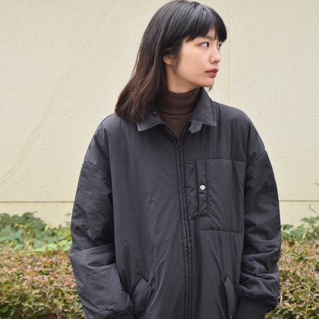UNIVERSAL TISSU ナイロンキルティングリバーシブルコート
