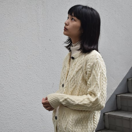 ARAN WOOLLEN MILLS アイリッシュウールカーディガン