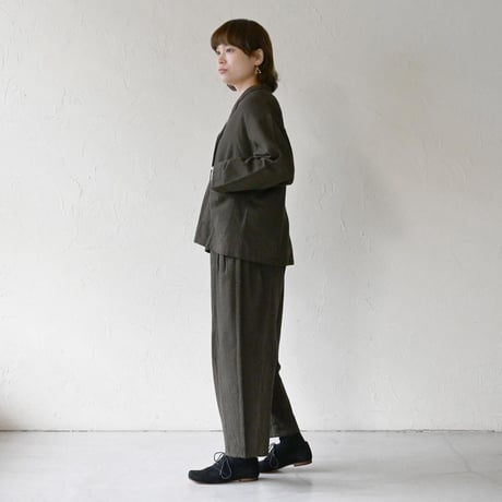 sisam チドリサイドタックスッキリパンツ