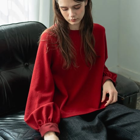 YARRA　WOOL100ガーゼブラウス