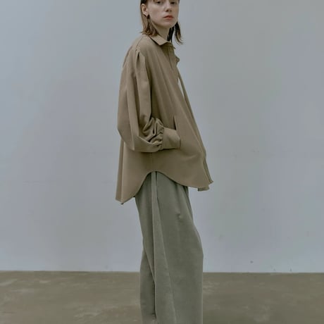 doux bleu コーデュロイWタックパンツ