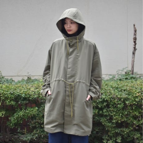YARRA NEU ナイロンフードオーバーコート