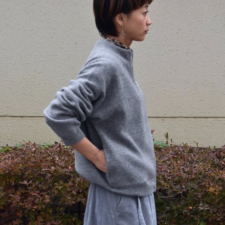 Hands of creation ウールヤクジップアップブルゾン