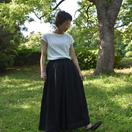 slone square 綿麻フライスアンサンブル