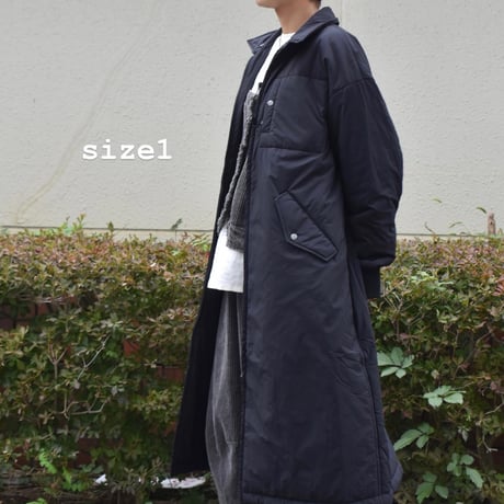 UNIVERSAL TISSU ナイロンキルティングリバーシブルコート