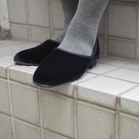 JAVERFLEX ベルベットスリッポン