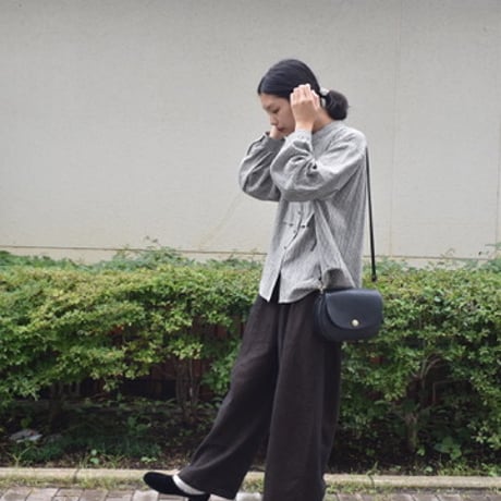 DIARIES ストライプヨークブラウス