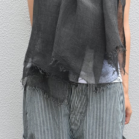 RIRI TEXTILE 墨染めストール