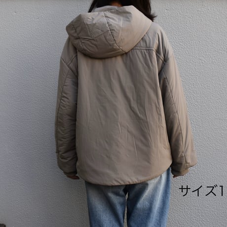 UNIVERSAL TISSU ナイロンキルティングWジップブルゾン