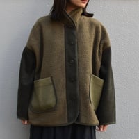 tumugu ジェシーボア×フリースジャケット