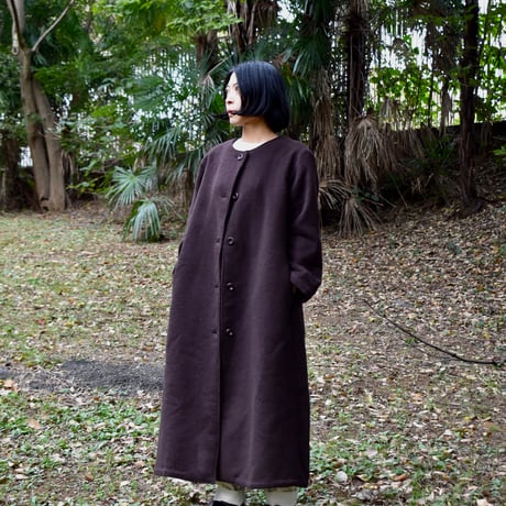 tita カシミヤ混ロングコート