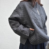 doux bleu　INIDIAキルト刺繍ジャケット