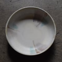 益子焼　クリスタン7寸浅鉢