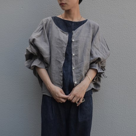 tita リネンボレロブラウス
