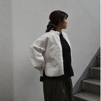 doux bleu　INIDIAキルト刺繍ジャケット