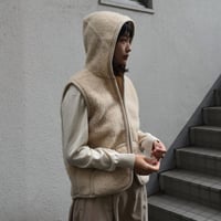 COLDBREAKER ウールフードジップベスト