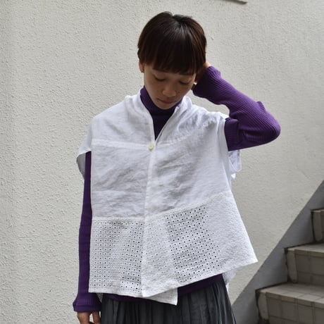 nuu 3wayショートジレ