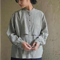 DIARIES ストライプヨークブラウス