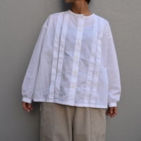 DAYS ピンタックワイドブラウス