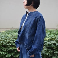 doux bleu ピンタックステッチ