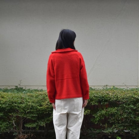 Hands of creation シャギーニットステンカラージャケット