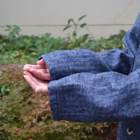 tita シェットランドウールバンドジャケット unisex