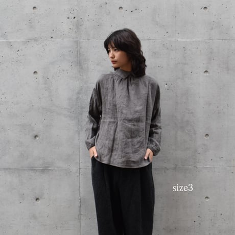 TISSU オリジナルウールヘリンボンタックストレートパンツ