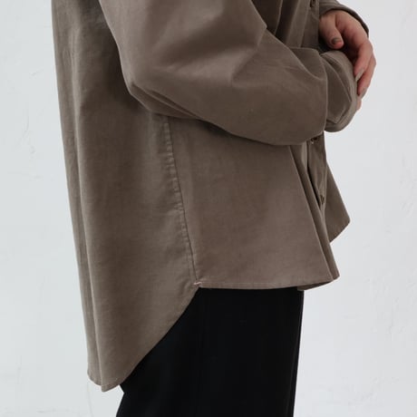 YARRA NEU　MICRO WALE コーデュロイシャツ