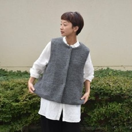 Hands of creation ブリティッシュ裏毛クルーネックベスト