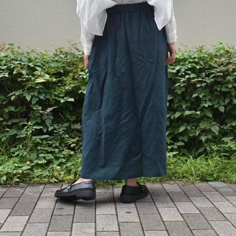 DIARIES ストライプギャザースカート