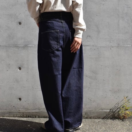 tumugu 12OZヴィンテージデニム　ワイドパンツ
