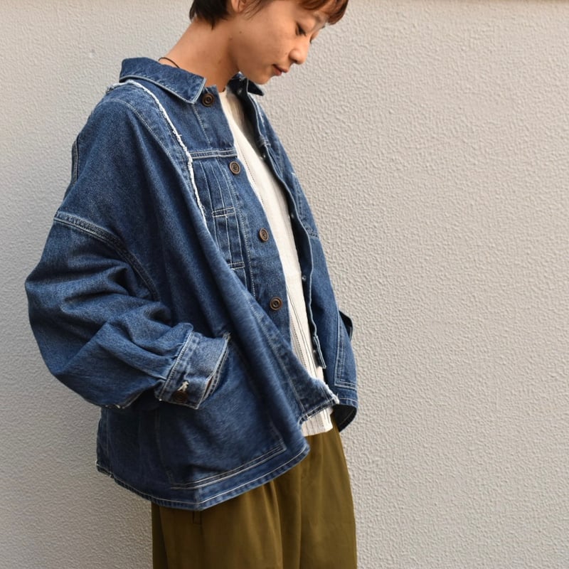tumugu: デニムジャケット tumugu 10oz×8.5ozデニムジャケット | pivoine